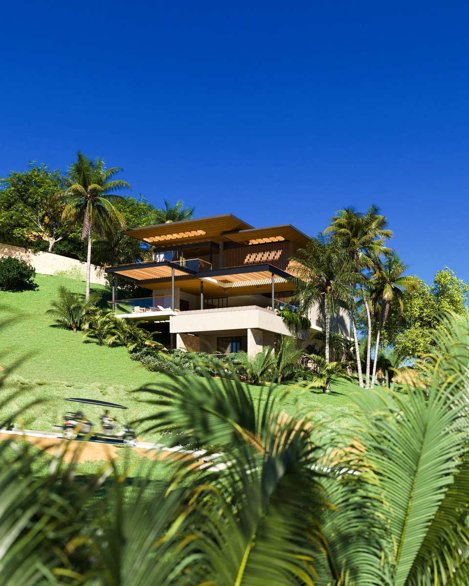 Cantomar Ocean Club — residential architecture, Guanacaste, Costa Rica